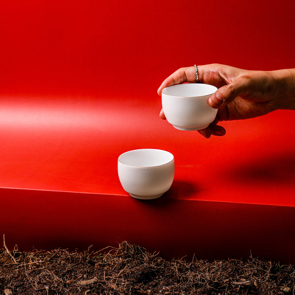 Jade Glaze Ceramic Teacup