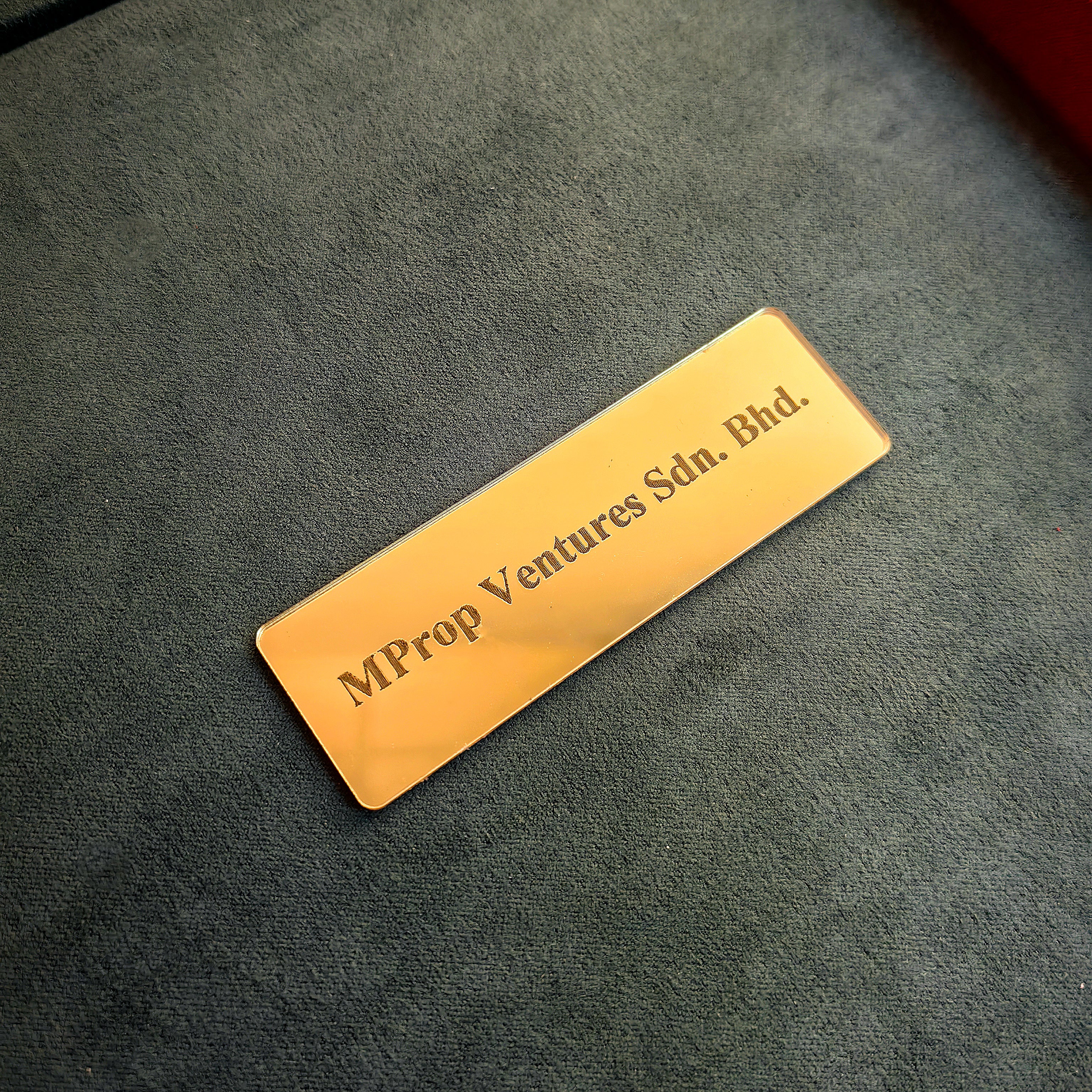 Logo Etch Plate